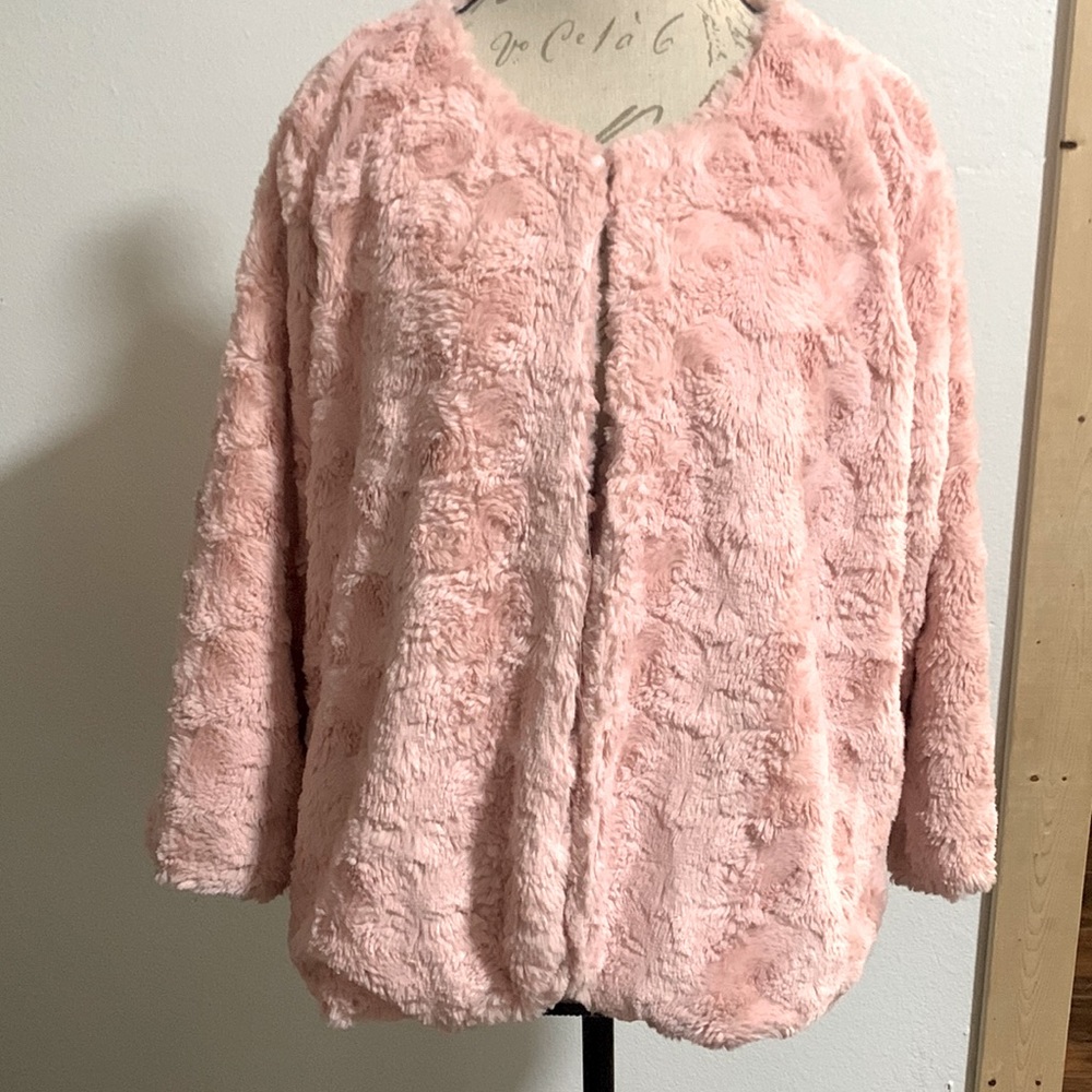notations pink 100% polyester Jacket Size XL